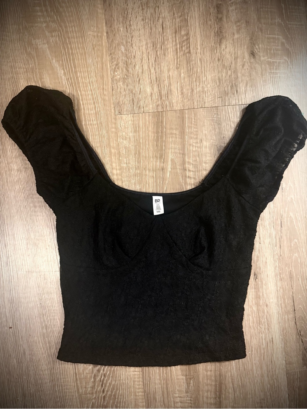 BP Black Lace Bralette Top